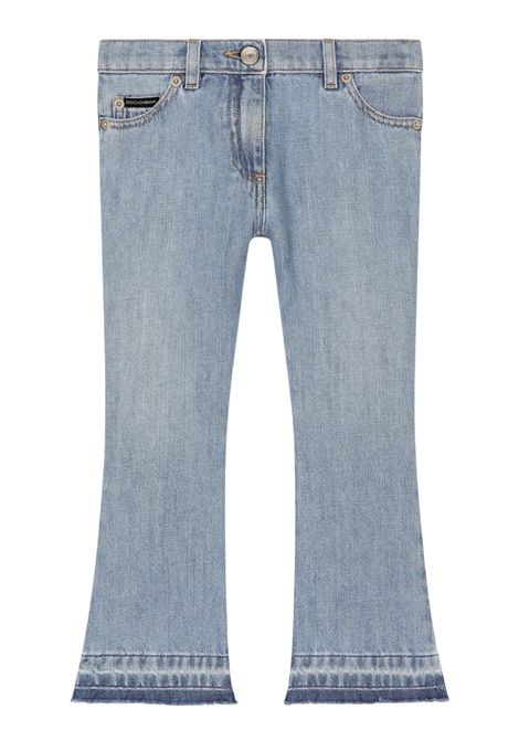 Girls' denim cotton jeans DOLCE E GABBANA | L52F82/MADENIM