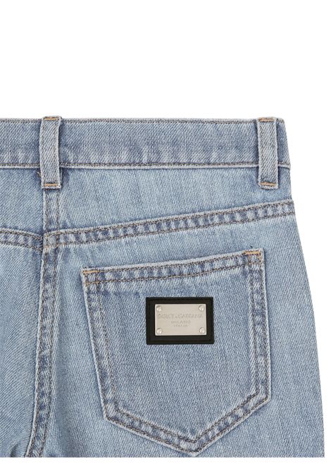 Girls' denim cotton jeans DOLCE E GABBANA | L52F82/MADENIM