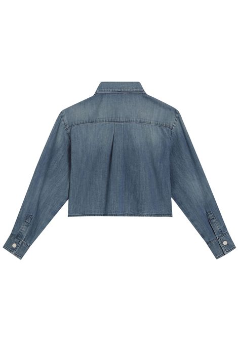 Girls' denim cotton shirt DOLCE E GABBANA | L56S32/CEDENIM