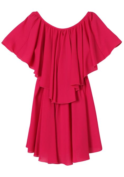 Abito bambina fucsia DONDUP | DFAB0110/SUFUCSIA