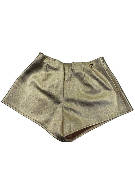 Shorts bambina oro DONDUP | DFBE026/SUORO