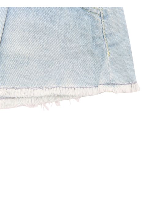 Shorts bambina in cotone denim DONDUP | DFBE43/SUDENIM