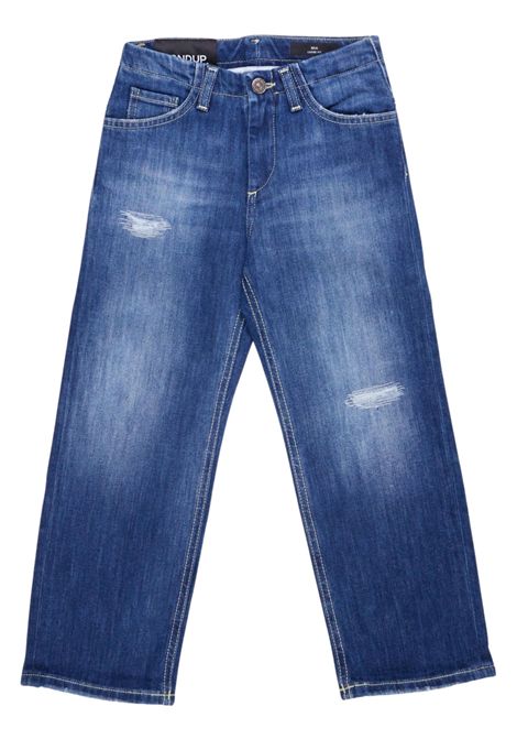 Girls' blue cotton jeans DONDUP | DFPA030/MADENIM