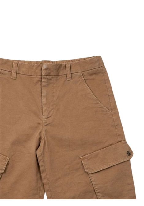 Bermuda bambino beige in cotone DONDUP | DMBE016/MABEIGE