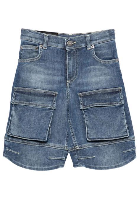 Bermuda unisex in cotone denim DONDUP | DMBE023/MADENIM