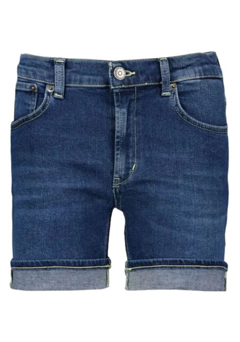 Bermuda bambino in cotone denim DONDUP | DMBE42/SUDENIM