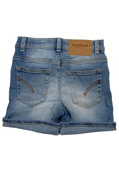 Children's Bermuda shorts in denim cotton DONDUP | DMBE64CDENIM