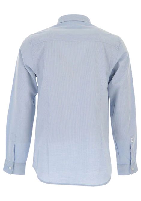 Blue cotton shirt for children DONDUP | DMCA61/SUAZZURRO