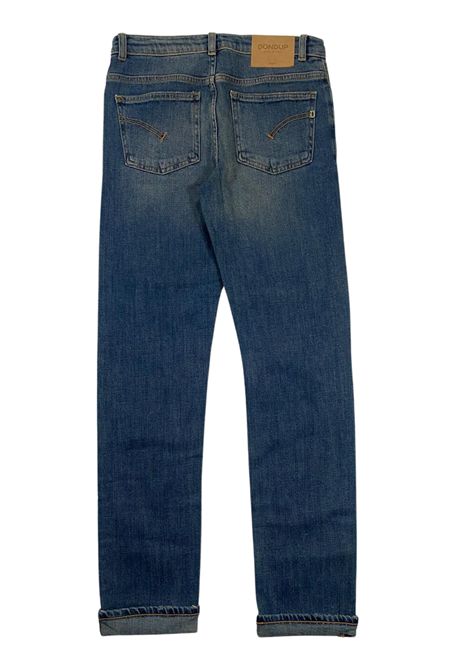 Jeans unisex blu in cotone DONDUP | DMPA016/MADENIM