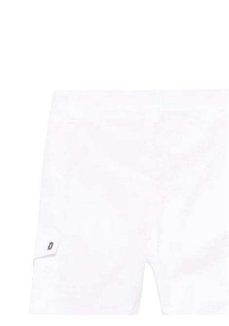 Pantalone bambino bianco in cotone DONDUP | DMPA114/MABIANCO