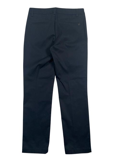 Pantalone bambino blu in cotone DONDUP | DMPA123/SUBLU