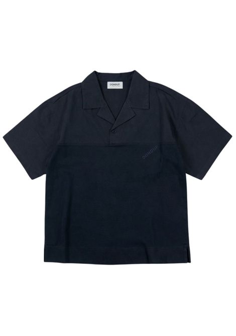Polo bambino blu in cotone DONDUP | DMTS040/MABLU