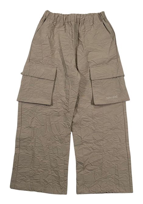 Pantalone bambina beige in cotone Dou dou | DW6P90/MABEIGE