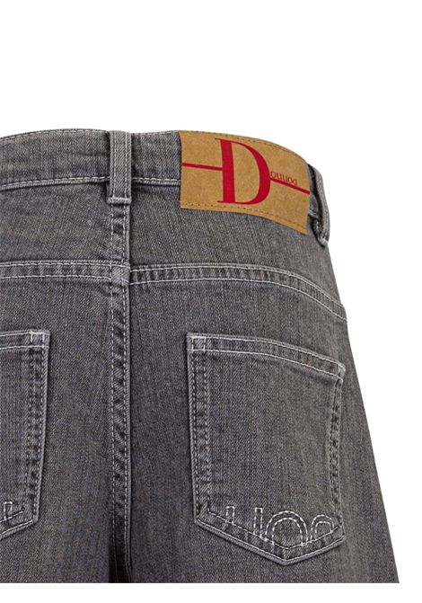 Bermuda bambina grigio in cotone Dou dou | DW6Q99/MAGRIGIO