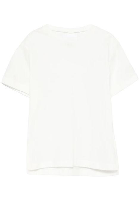 T-shirt unisex bianca in cotone Dou dou | DW8P41/MABIANCO
