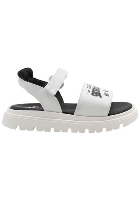 Sandalo bambino bianco in pelle DSQUARED2 | 80172/PIABIANCO
