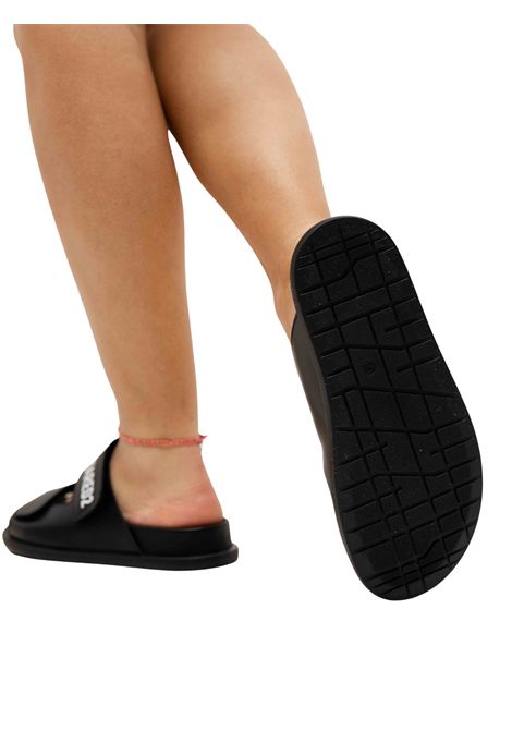 Sandalo unisex nero in pelle DSQUARED2 | 80185/PIANERO