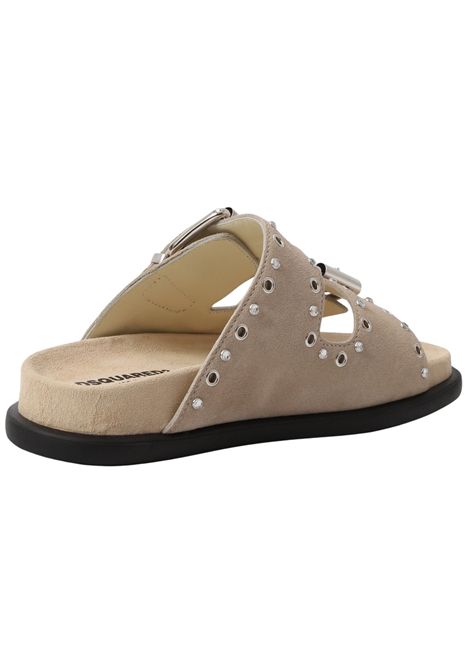 Ciabatta occhiello bambina sabbia DSQUARED2 | 80187/PIASABBIA