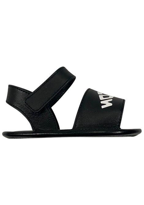 Sandalo neonato nero in pelle DSQUARED2 | 80272/PIANERO