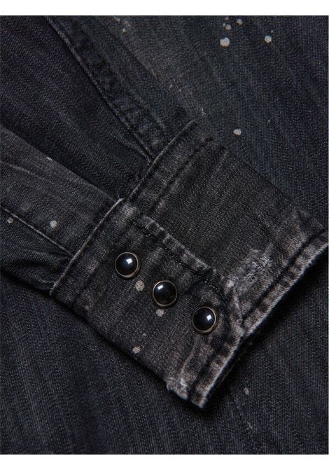 Baby denim cotton shirt DSQUARED2 | D2C112B/DELGRIGIO