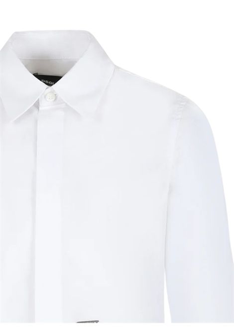 White cotton children's shirt DSQUARED2 | D2C176M/DELBIANCO