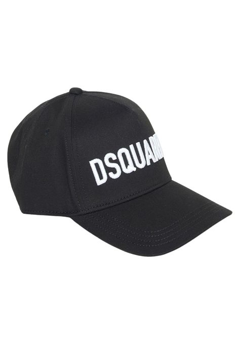Cappello unisex nero in cotone DSQUARED2 | D2F183U/DELNERO