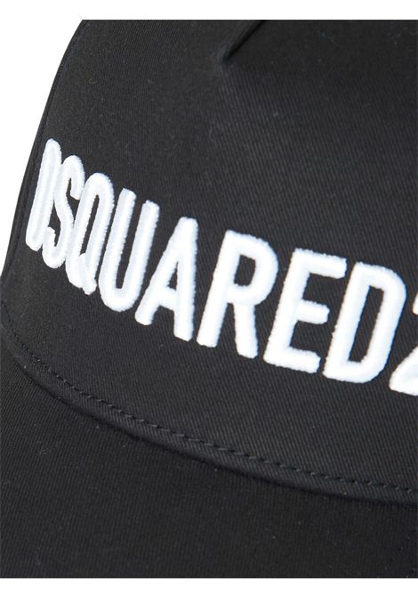 Cappello unisex nero in cotone DSQUARED2 | D2F183U/DELNERO