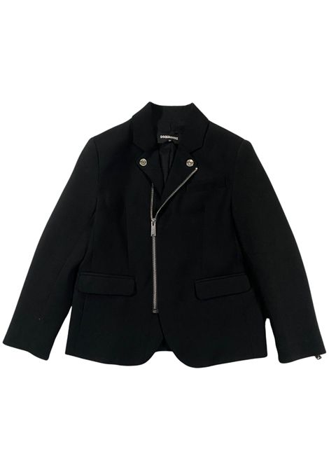 Giacca bambino nera in lana DSQUARED2 | D2J372M/DELNERO