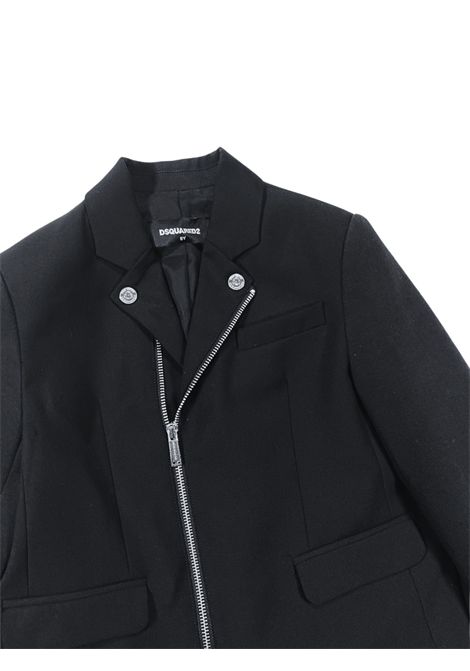 Giacca bambino nera in lana DSQUARED2 | D2J372M/DELNERO