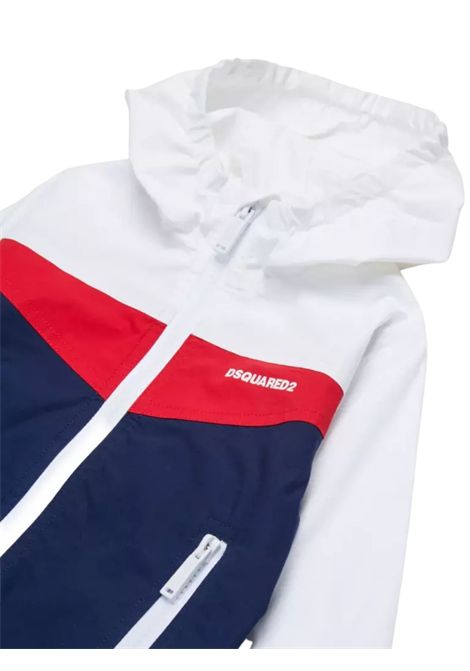 White/blue baby jacket DSQUARED2 | D2J505B/DELBIANCO/BLU