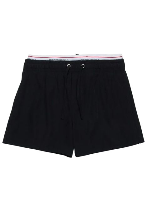 Costume da bagno bambino nero DSQUARED2 | D2M122M/DELNERO