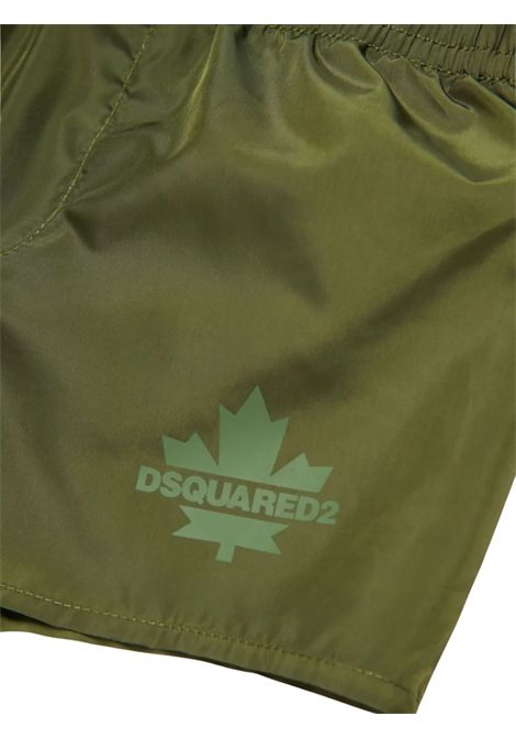 Costume da bagno neonato verde DSQUARED2 | D2M1318/DELVERDE