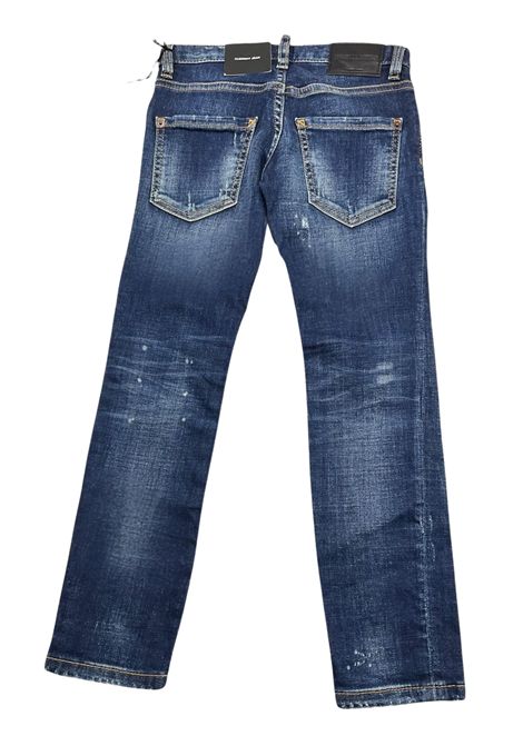 Jeans bambino blu in cotone DSQUARED2 | D2P110U/FIDENIM