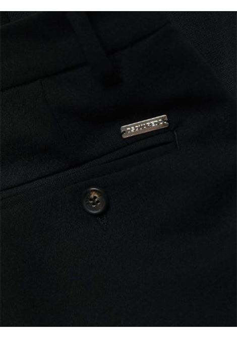 Pantalone bambino nero in lana DSQUARED2 | D2P375U/DELNERO