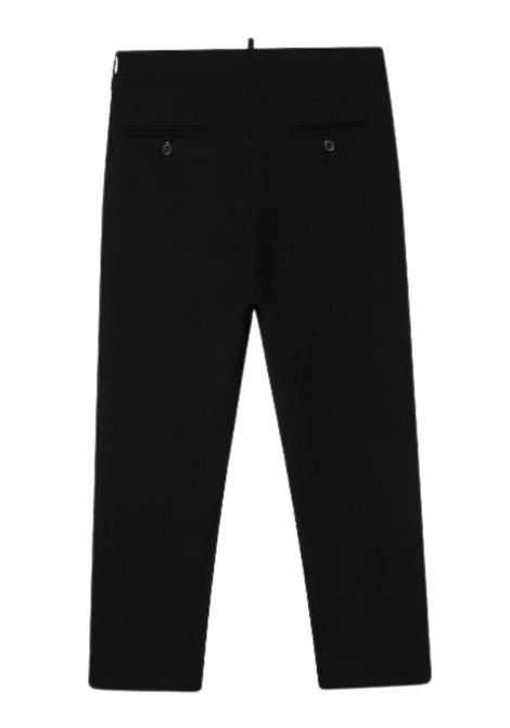 Pantalone bambino nero in lana DSQUARED2 | D2P518M/DELNERO