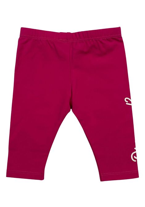 Leggins neonata fucsia in cotone DSQUARED2 | D2P623B/DELFUCSIA