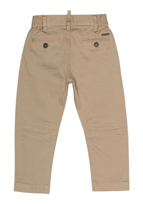 Pantalone neonato sabbia in cotone DSQUARED2 | D2P660B/DELSABBIA