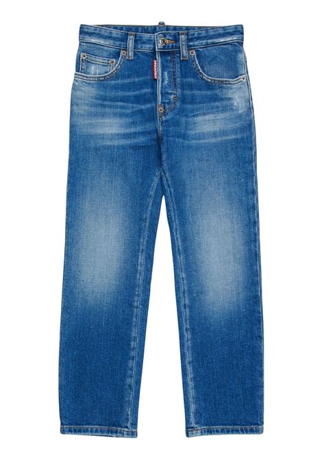 Unisex blue cotton jeans DSQUARED2 | D2P703U/MADENIM