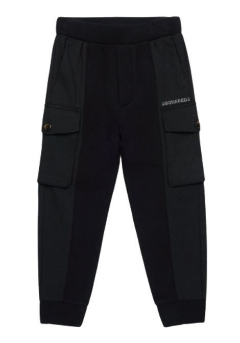 Pantalone bambino in misto lana DSQUARED2 | D2P765U/DELNERO
