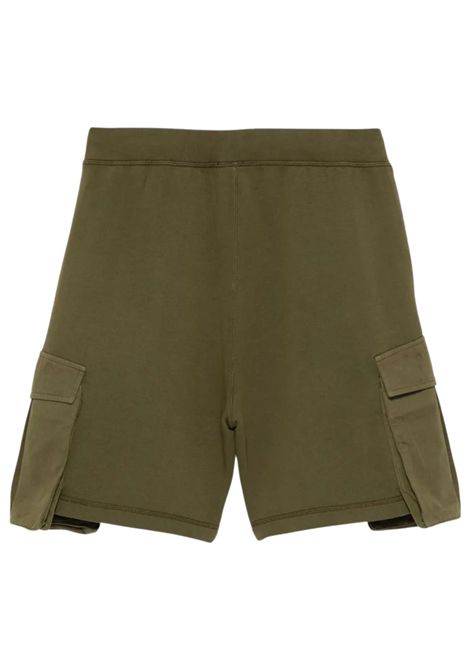 Green cotton Bermuda shorts for children DSQUARED2 | D2P794M/DELVERDE