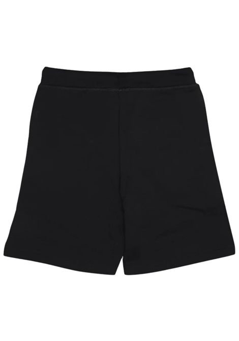 Black cotton Bermuda shorts for children DSQUARED2 | D2P830U/DELNERO