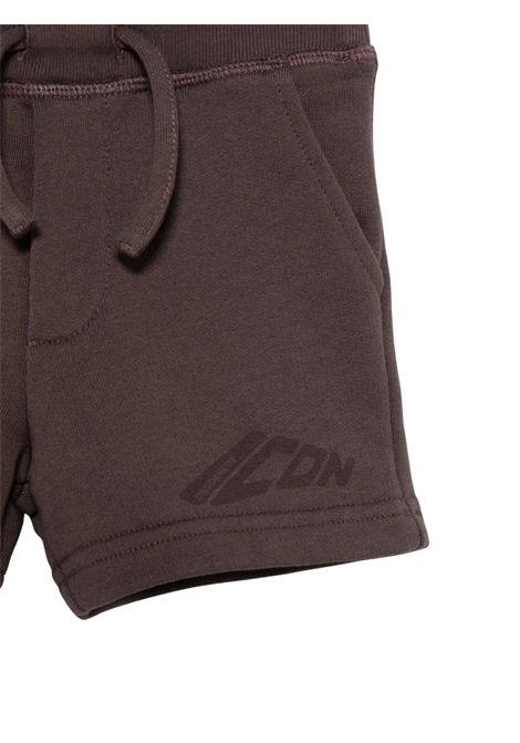 Bermuda neonato caffè in cotone DSQUARED2 | D2P896B/DELCAFFÈ
