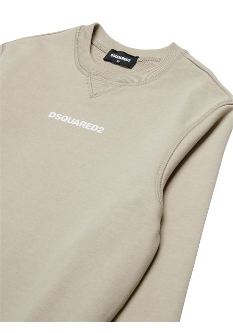 Unisex sand cotton sweatshirt DSQUARED2 | D2S888U/DELSABBIA