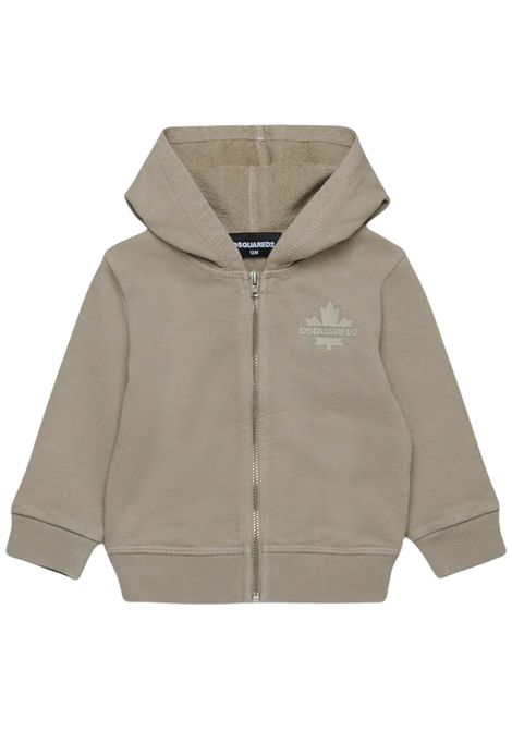 Felpa neonato sabbia in cotone DSQUARED2 | D2S904B/DELSABBIA