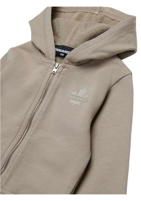 Felpa neonato sabbia in cotone DSQUARED2 | D2S904B/DELSABBIA