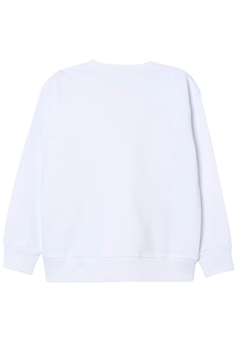 Unisex white cotton sweatshirt DSQUARED2 | D2S914U/DELBIANCO