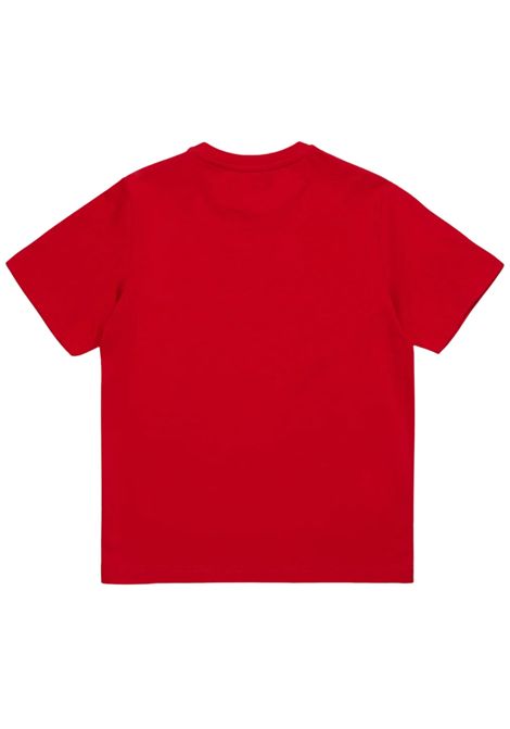 Red cotton T-shirt for children DSQUARED2 | D2T1146U/DELROSSO