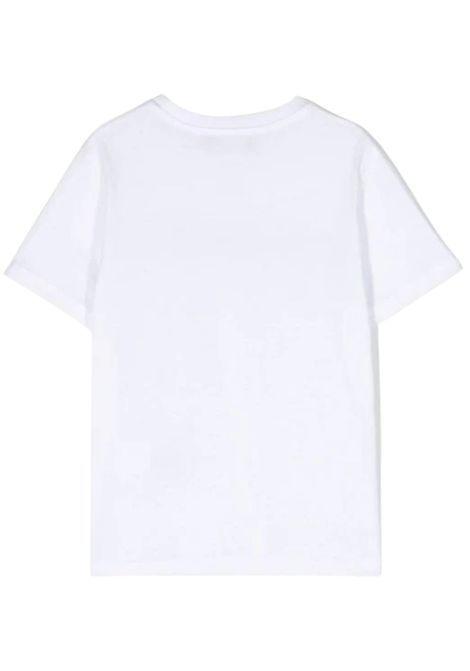 White cotton T-shirt for children DSQUARED2 | D2T971U/DELBIANCO