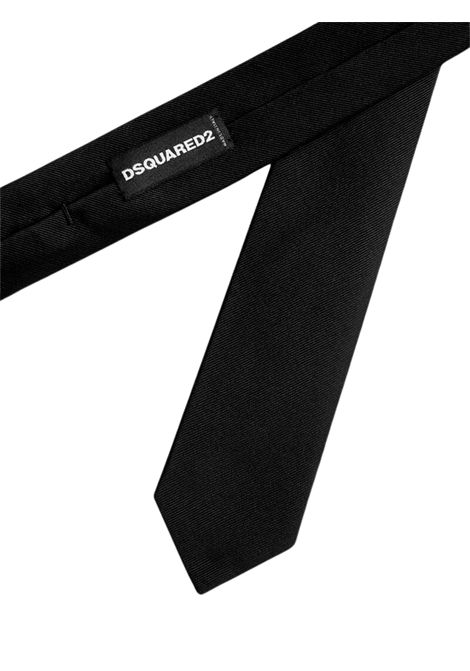 Cravatta bambino nera in seta DSQUARED2 | D2V11AM/DELNERO