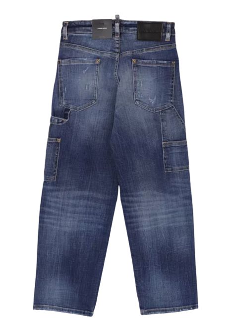Jeans unisex blu in cotone DSQUARED2 | DQ0236/DELDENIM